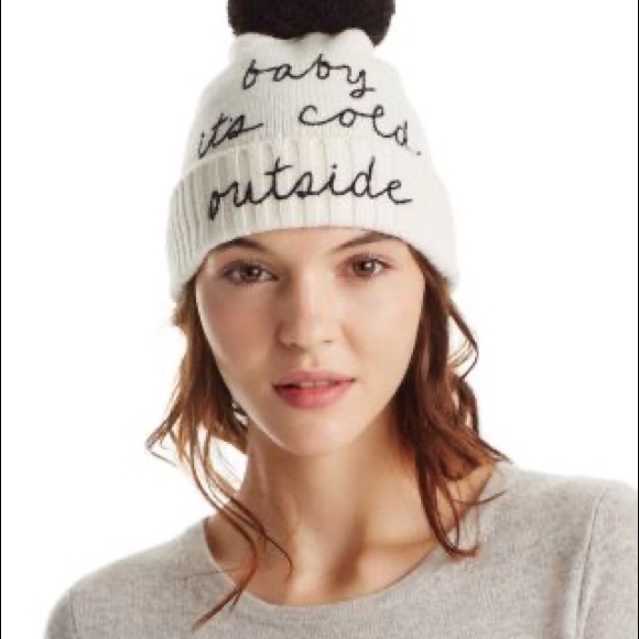 kate spade baby it’s cold outside beanie - Picture 2 of 7